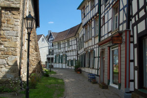 Blick in die Altstadt von Hattingen